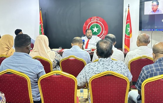 Jumhooree party uvaalan Gasim mashvaraa kuravvanee