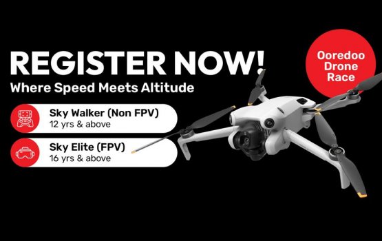 Ooredoo Drone race gai baiverivaan hulhuvaalaifi