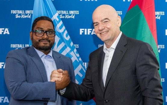 FAM ge muvahzafunnah musaara dhinumah FIFA in 3 lahka dollar dhinumah ninmaifi