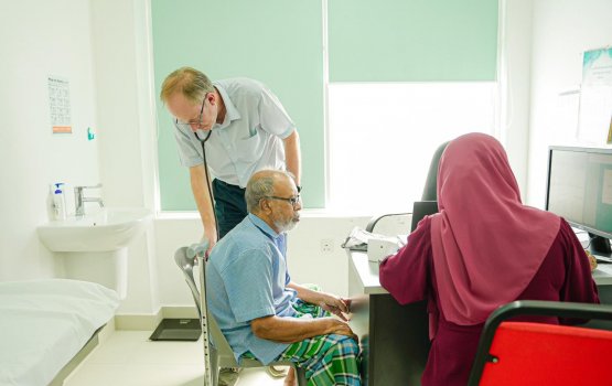 Tree Top Hospital in Thinadhoo gai multi - speciality health camp eh