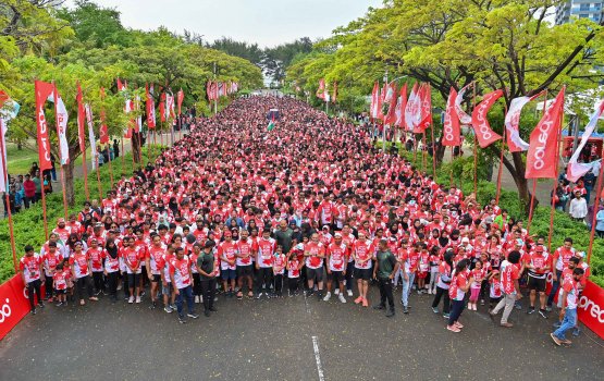 Ooredoo fun run ah L. atholhah dhaa faraaiythakah Maldivian in haassa offer eh!