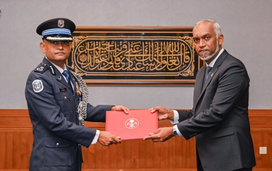 Veriakmah maheh haa dhuvas fahun Police commissioner aku ayyan koffi