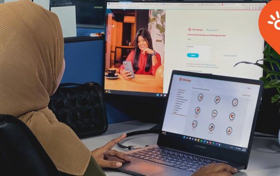 Dhiraagu my account in faseyha kamaa eku khidhumaiythah online kon edheveyne!
