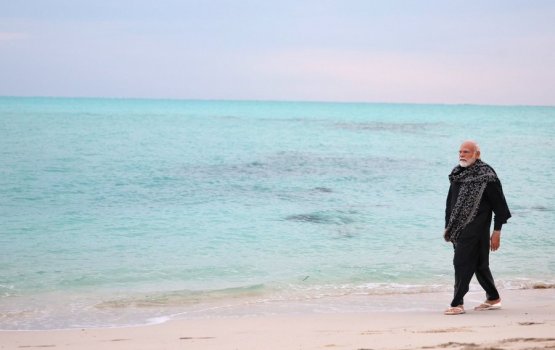 Raajjey ge fathuruverikamaa dhekolhah India in bodu campaign eh fashaifi