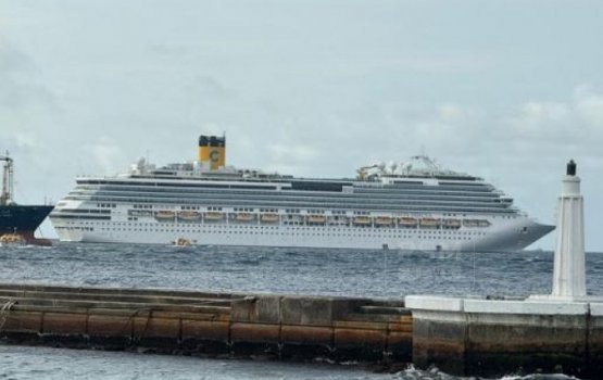 India ge gina adhadhehge fathuruverinnaa eku aharuge furathama cruiseliner Raajje ah 