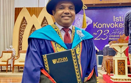 Abdullah Ibrahim PHD hehdhevee raajje ah emme muhimmu eh dhaairaa in