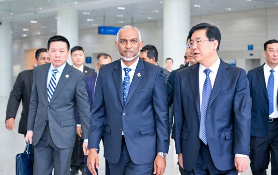 Iyye ge muhimmu habaruthah kurukoh: Raajjey ga bodethi mashroouthah hingai dheyn china ge kibain raees ge aadheyheh!