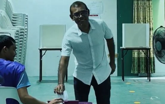 Male' ge mayor inthihaabu: Raees nasheed ves vote lavvaifi 