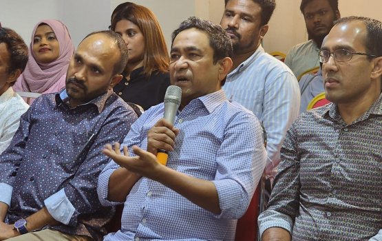 MMPRC in gellunu faisaa hodhaakah ehves sarukaarakun noolhey: Raees Yameen