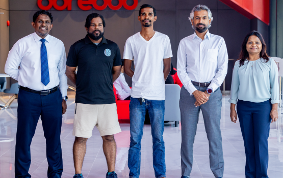 Doha marathon gai baiverivaan Qatar ah dhaa naseebuveri 2 customer in Ooredoo in hovaifi