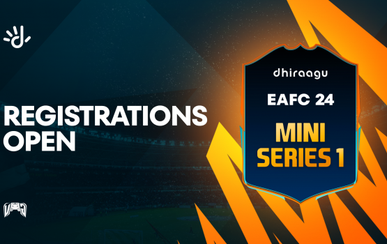 Dhiraagu  EAFC 24 Mini Series 1 ah registry vumuge furusathu hulhuvaalaifi