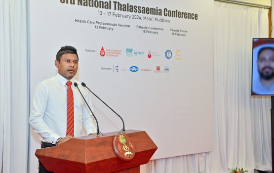 Thalassemia hospital ah bin Hulhumale' in vanee hamajehifai, varah avahah masakkaiy fesheyne: Naib Raees 