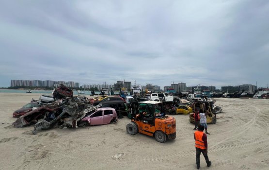 Park koffai onnathaa gina dhuvasvee 158 vehicle male'ge maguthakun nagaifi