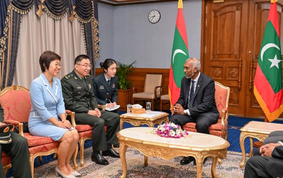 China aa eku ehbasvee askaree aalaaiythakaa thamreen hoadhan: raees