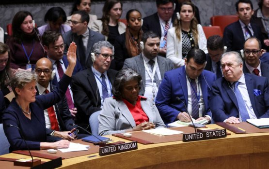 Gaza hanguraama huttaalan UN in furathama garaaru, America in mifaharu Israel kolhakah neyri