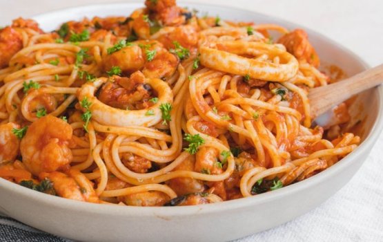 Roadha malaafaiy: Rahameeru Seafood Marinara