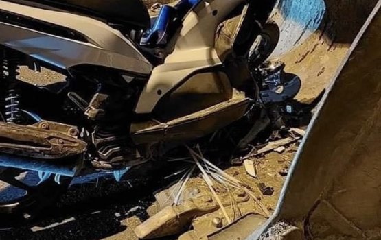 Fuvahmulaku gai loadareh gai cycle akun jehi nurakkaatheri accident eh