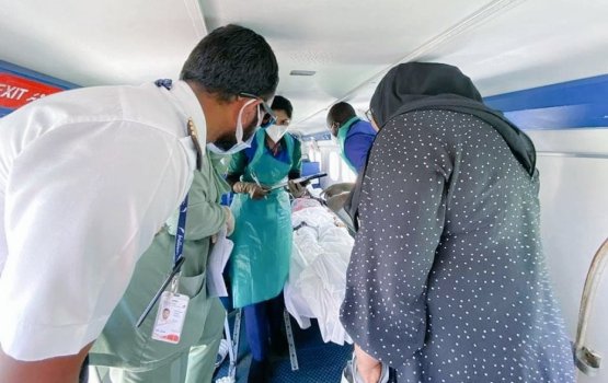Furathama mahu air ambulance gai 66 dhathuru koffi