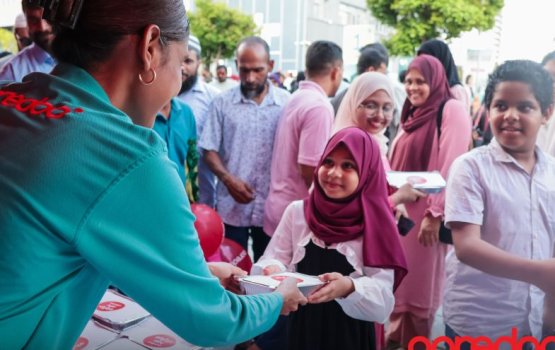 Raajjeyge eki hisaabugai fithuru eid ge harakaaiythah Ooredoo aa eku!