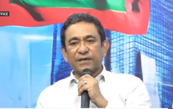 Miadhu mikamuge credit Raees Muizzu nagaane kameh neh: Raees Yameen