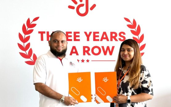 Hotel Asia 2024 ge digital partner akah dhiraagu!