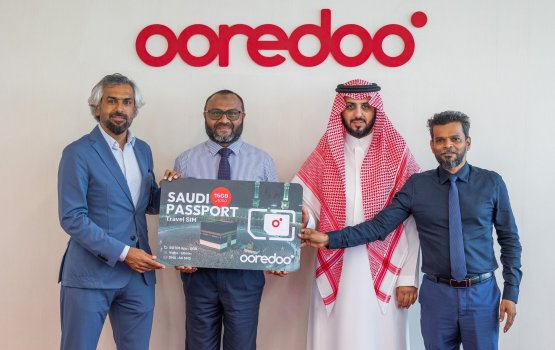Hajju moosumah khaassa travel sim eh ooredoo in tha'raafu koffi