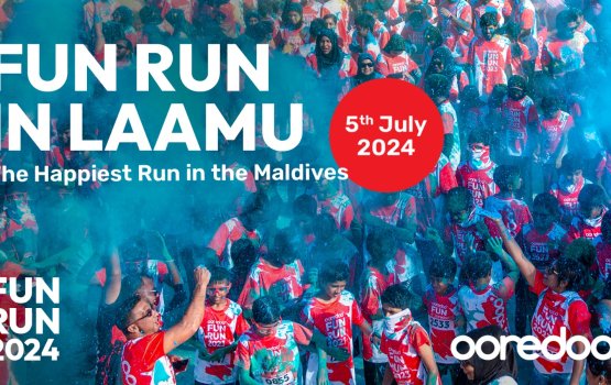 Ooredoo fun run L. gai july mahu baavvanee