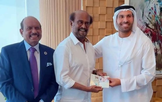 Superstar Rajinikanth ah UAE ge golden visa libijje