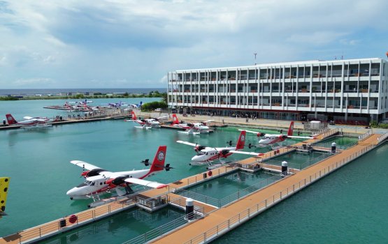Seaplane terminal Full Moon resort ah badhalu kuranee