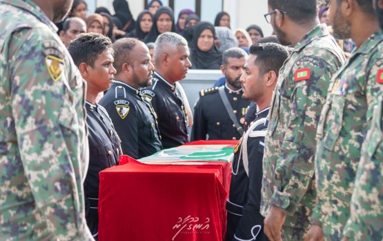 Miyaru ge hamalaagai maruvi Zaidhaan ge janaazaa rasmee izzathugai baavvaifi