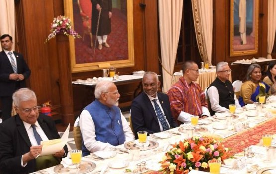 India in beyvi jaafathuga modi ge emme arihuga raees muizzu