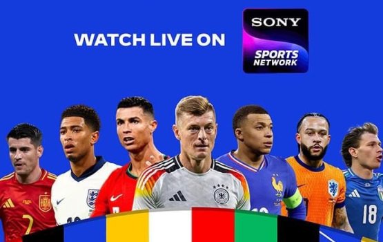 Euro ge match thah  Sony Sports Network in dhivehinnah fennaane