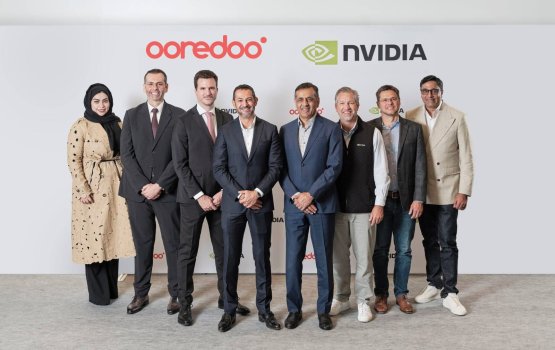 Ooredoo aai NVIDIA gulhigen AI ge khidhumai raajje ah tha'arafu kuranee