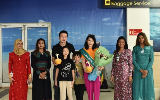 Mi aharuge mihaathanah Raajje ah 1.35 million touristun ziyaarai koffi