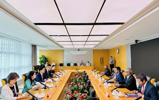 China- Raajje currency settlement aa gulhey mashvaraa thakeh koffi