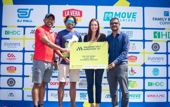 Maldives half marathon 2024 ge medical partner akah Tree Top Hospital