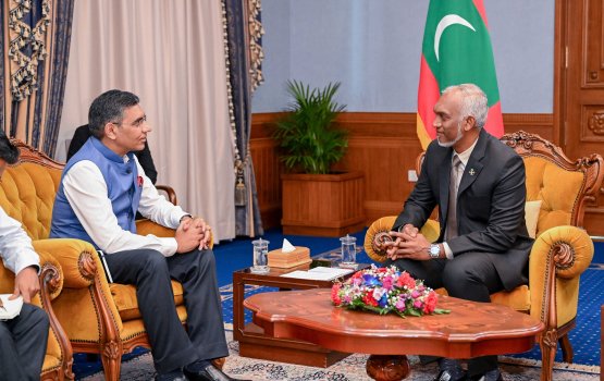 Raees muizzu india safeer aa bahdhalu kuravvaifi