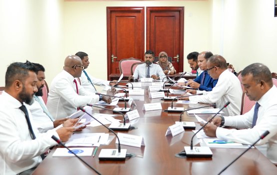 Minister Haidar flat masalaa gai committee ah haazireh nuvi, memberun ge nuruhun Minister ah