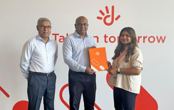 CAVA volleyball mubaaraathuge digital partner akah Dhiraagu