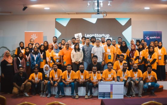 Dhiraagu aai Sparkhub'un Lean Startup Addu edition workshop bavvaifi