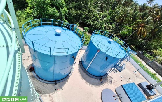 Thilafushi gai huri MWSC ge fen thaangi eh falhaigen hingajje