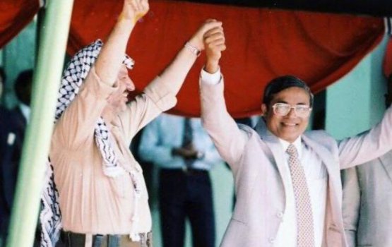 Gaza gai meehun maramundhaairu arabi leadarun thibee kulhi balan: Raees Maumoon