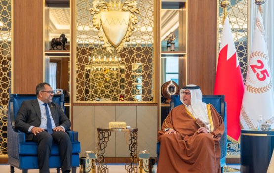 Bahrain ge rasgefaanah Raees Muizzu fonuvvi siteefulheh havaalu kuravvaifi