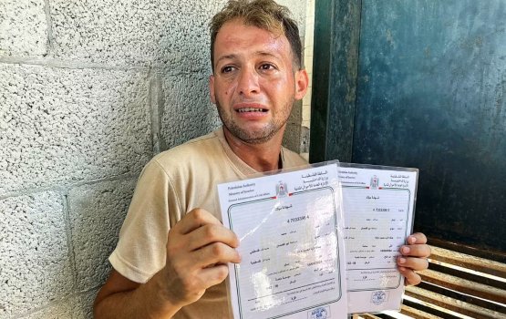 Emmaabandu dhebenge ufandhuvahuge certficate hadhdhaigen dhiyairu thibee Shaheedh kollaafai