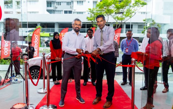 Hulhumale phase 2 gai Ooredoo experience centre eh hulhuvaifi
