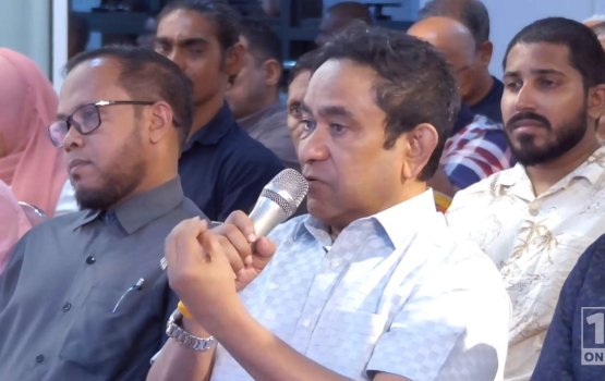 Aa terminal ge masakkathugai Raees Muizzu ge 10% hissaa ves noannaane: Yaameen