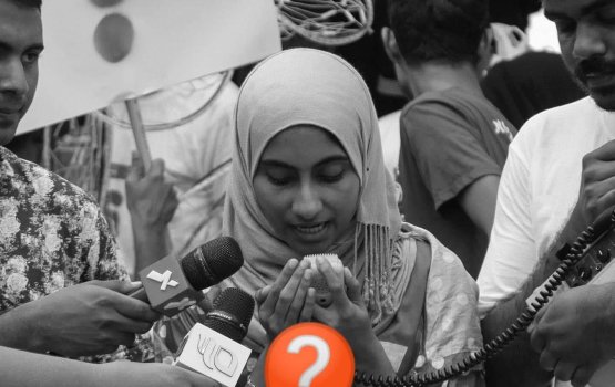 Aisha ge hihdhathi basthah: Ahanakee rashaku male' aku lavva nuli meedhaleh!