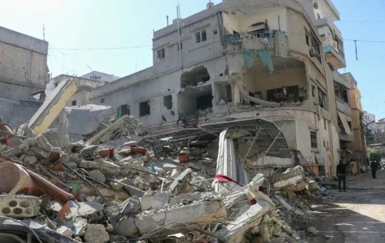 Israel in Gaza ge 11 mahuge thuththu kujjaka ithuru 16 meehun shaheedhu kollaifi