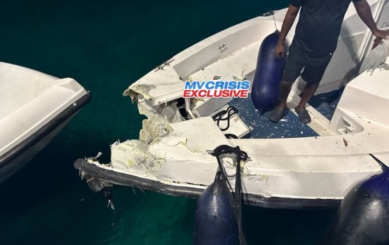 Gulhifalhu kairin launch eh jehi accident eh, 4 meehakah aniyaavi