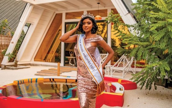 Raajje in furathama faharah Miss Universe gai baiverivejje